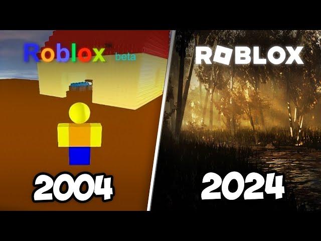 The Evolution of Roblox (2004-2024) NEW