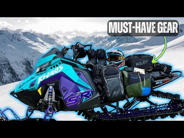 The Snowmobile Gear I Use EVERY RIDE - Mountain Sledding