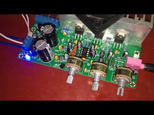 New model amplifier. High quality sound reproduction. [Fox HiFi Systems]