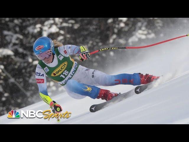 Mikaela Shiffrin finishes sixth in super-G season opener at Lake Louise World Cup | NBC Sports