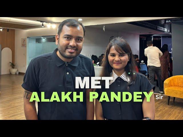 I met Alakh Pandey sir, Physics Wallah Headquarter Vlog, Launch Event, @PWMedEd  2.0