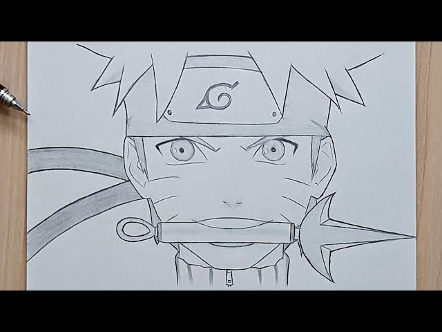 How to draw Naruto | Naruto step by step | easy