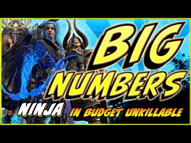 BIG Numbers using NINJA in the Budget Unkillable | Raid Shadow Legends