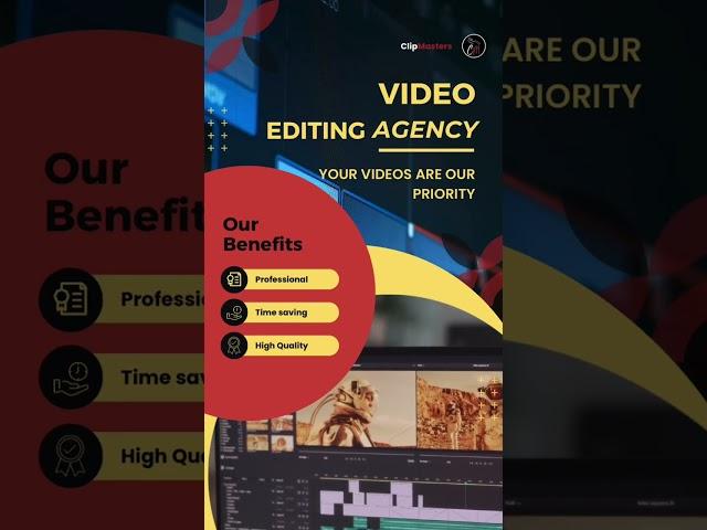 Your Videos are our priority at ClipMasters #shorts #agency #videoediting #editing