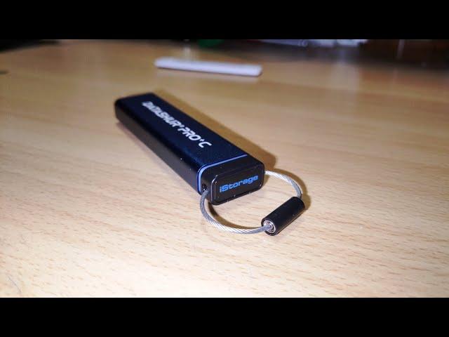 iStorage datAshur PRO+C USB Flash Drive - Gadget Explained Extended Unboxing