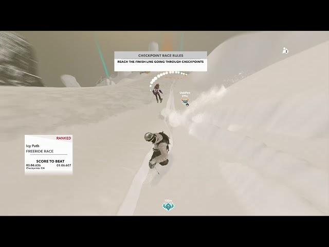 STEEP - Icy Path World Record Time 1:05:705 (Xbox)