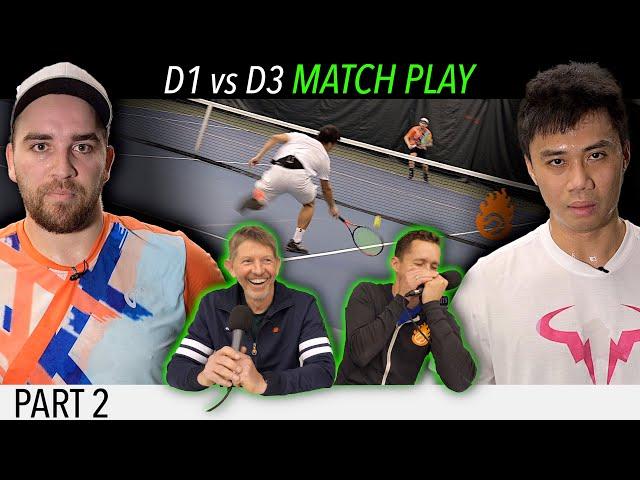 Mike vs Mark - D1 vs D3 Singles Match Play (Part 2)