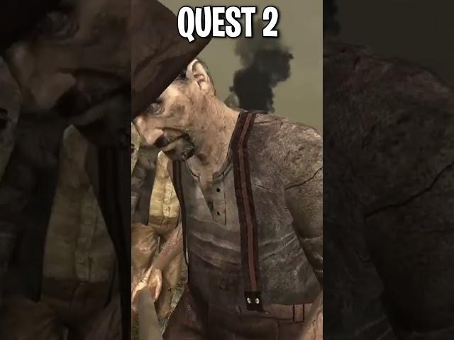 Resident Evil 4 VR PSVR2 VS Quest 2