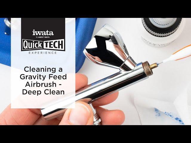 Cleaning a Gravity Feed Airbrush - Deep Clean