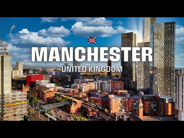 Manchester Walking Tour 4K | Stunning City Walk in Ultra HD | 2024 Travel Guide