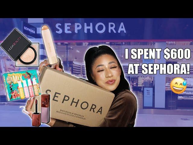 HUGE SEPHORA HAUL!!!  *I SPENT $600! * (MAKEUP, HAIR CARE, GIFT SETS)