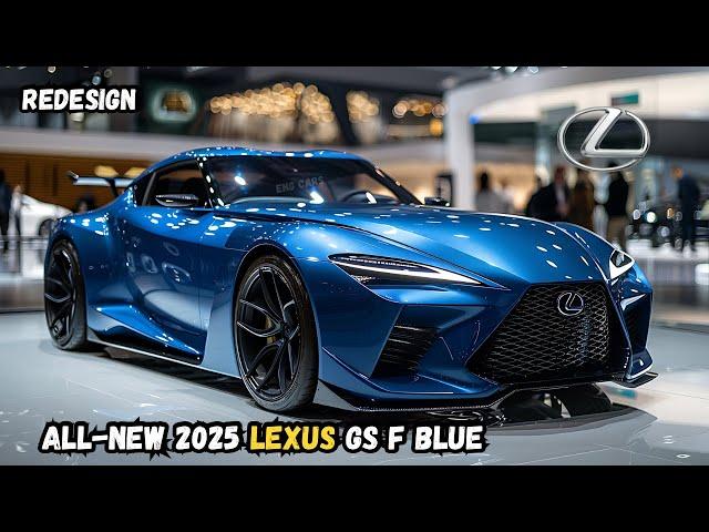 Shocking New Features Unveiled in Lexus GS F 2025!