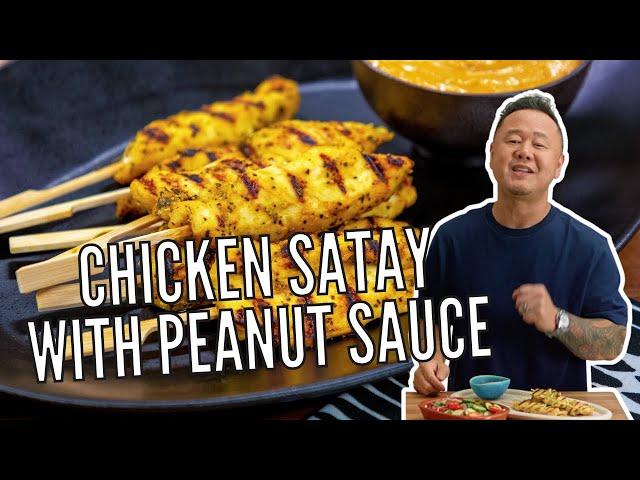 How to Make Jet Tila's Chicken Satay with Peanut Sauce | Ready Jet Cook | Food Network