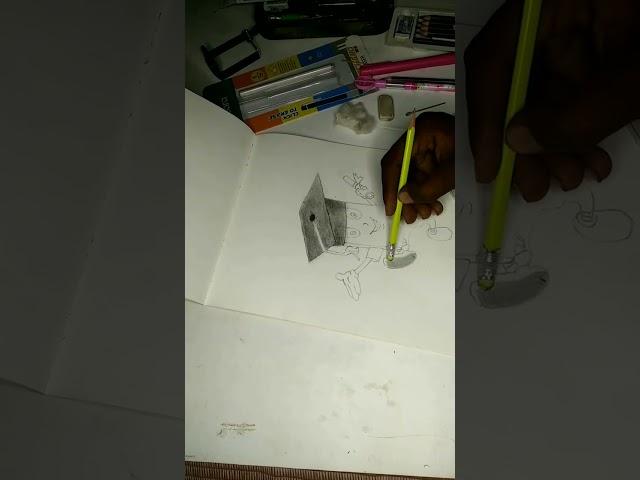 finishing touch on this drowing short video part 2