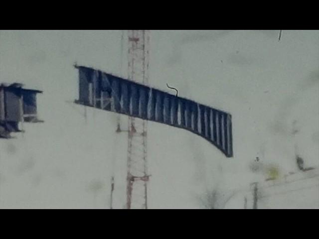 Construction of the Trent River Bridge, Trenton Ontario 1959