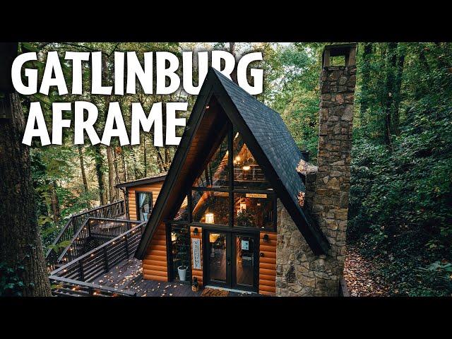 Modern Aframe Airbnb in Gatlinburg Tennessee!