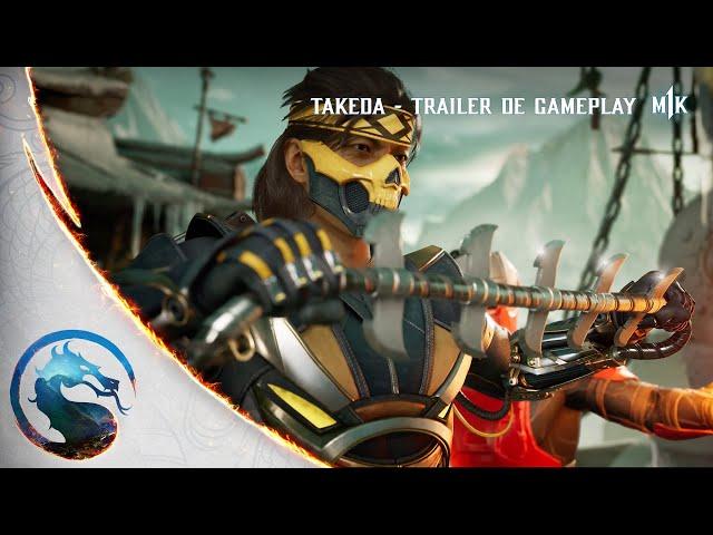 Mortal Kombat 1 – Trailer oficial de gameplay do Takeda - Dublado PTBR