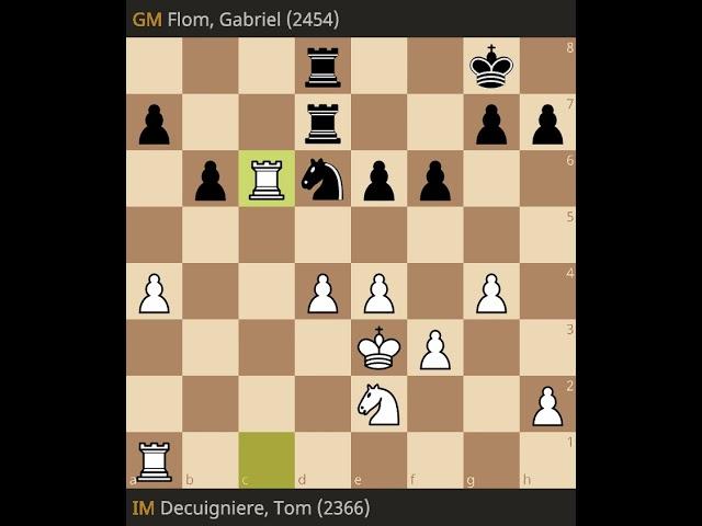 Tom Decuigniere vs Gabriel Flom • French Top 16 Club Championship 2025   B Pool • Round 2