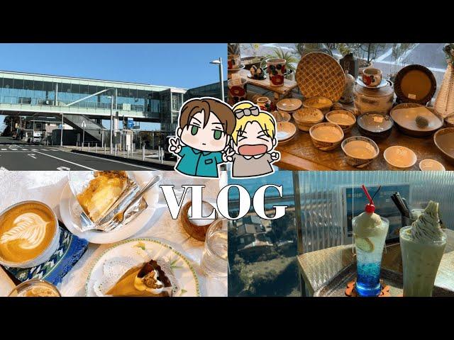 Visit cafes in Hitachi Ibaraki 日立 茨城 | Sea Birds Cafe | SAZA Coffee | Japan Daily Life VLOG ENG SUB