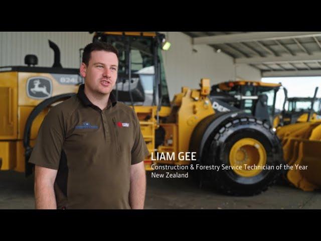 John Deere | Liam Gee - 2024 New Zealand C&F Service Technician of the Year