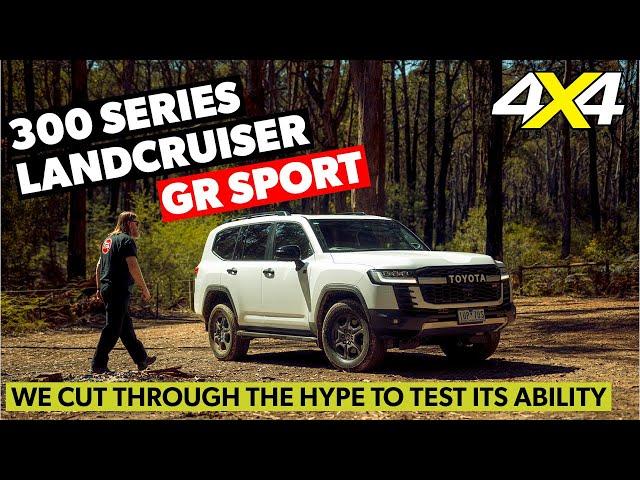 2022 Toyota LandCruiser 300 Series GR Sport review | 4X4 Australia