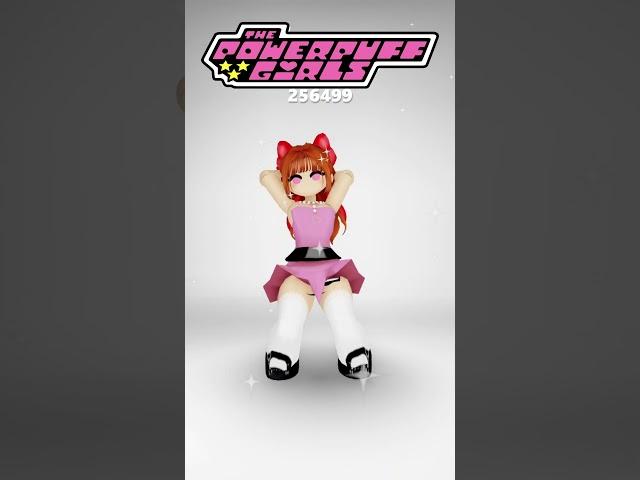 CUTEEST Chibi Doll Girl MATCHING Outfits POWERPUFF GIRLS #roblox #matchingrobloxfits