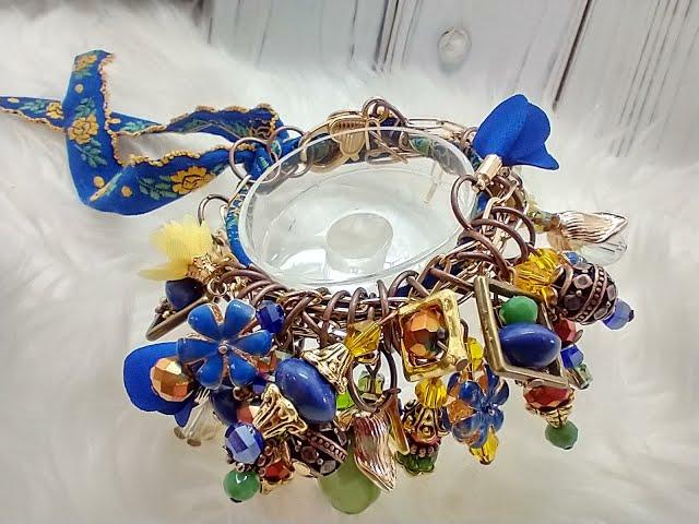 Jesse James Beads Magical Mystery Bead Box Unboxing and Boho Bracelet Tutorial May 2023!