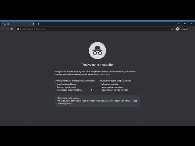 how to turn incognito on youtube for pc/laptop