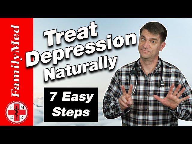 7 Ways to Treat Depression Naturally Without Medications!