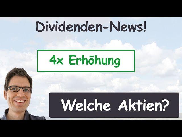 Realty Income und 3 weitere Aktien erhöhen Dividende! (bis 10,7%) – Dividenden-News 2024