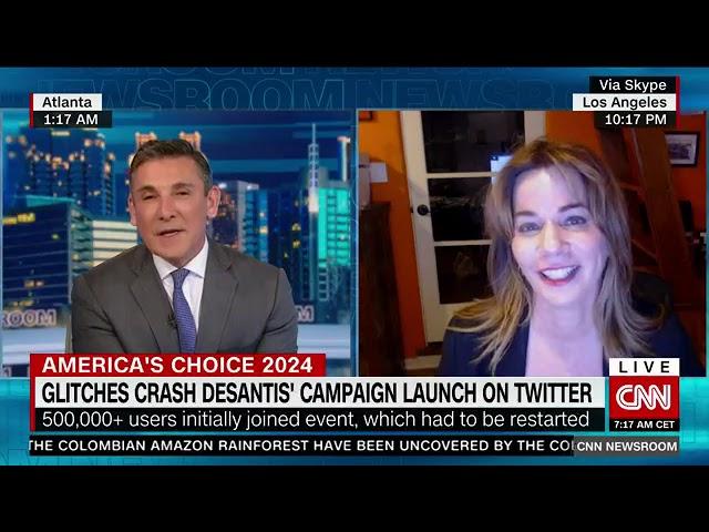 The TechCat on CNN International: DeSantis Launch on Twitter Spaces