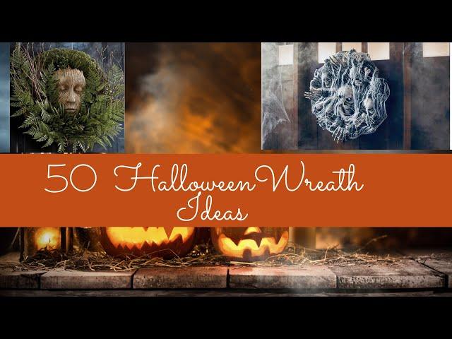 50 Halloween Wreath Ideas || Halloween Decor || Halloween Wreaths (Halloween)