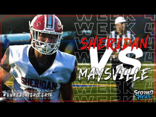 SHERIDAN FOOTBALL | Generals Race Past Maysville  - HIGHLIGHT