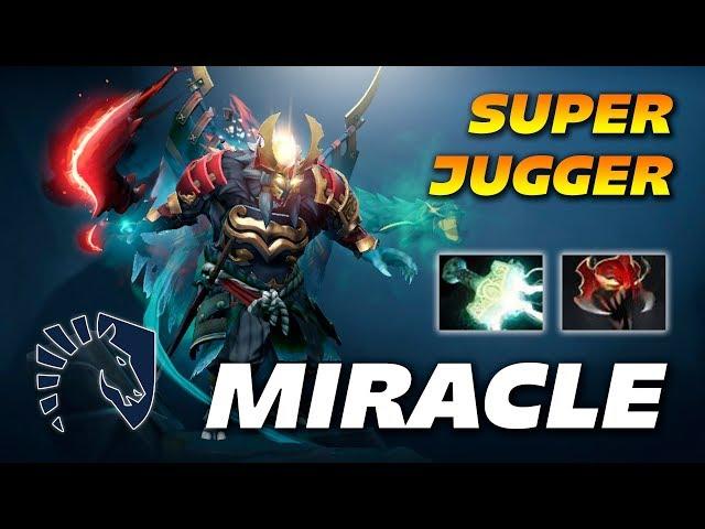 Miracle Super Fast Juggernaut - Dota 2 Pro Gameplay