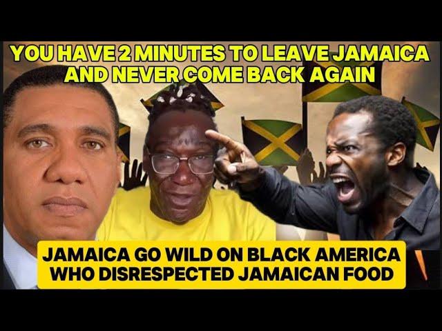 JAMAICAN'S GO WILD ON BLACK AMERICA WHO DISRESPECTED JAMAICAN FOOD AND CULTURE SHE REGRET INSTANTLY