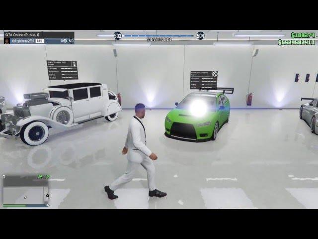 Grand Theft Auto V online car tour