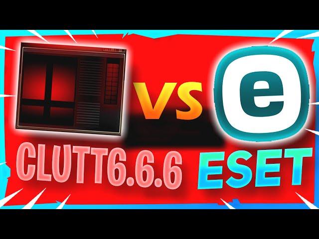 ESET Antivirus VS Clutt6.6.6 Virus! | Antivirus Test