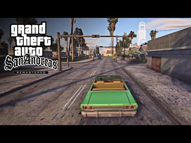 GTA SA Remastered MODS Los Santos Missions 'The Green Sabre' Gameplay