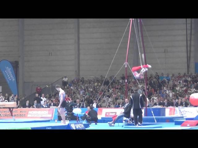 German National Championships Gymnastics All Around Fabian Hambüchen Rings