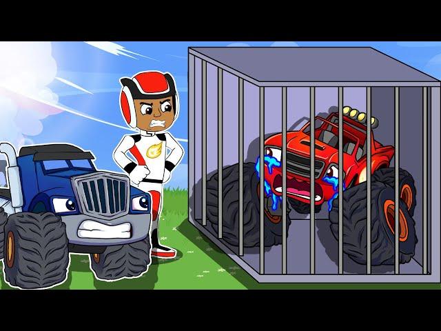 Sorry Blaze ! Blaze Go To Prison - Very Sad Story | Blaze and the Monster Machines Animation