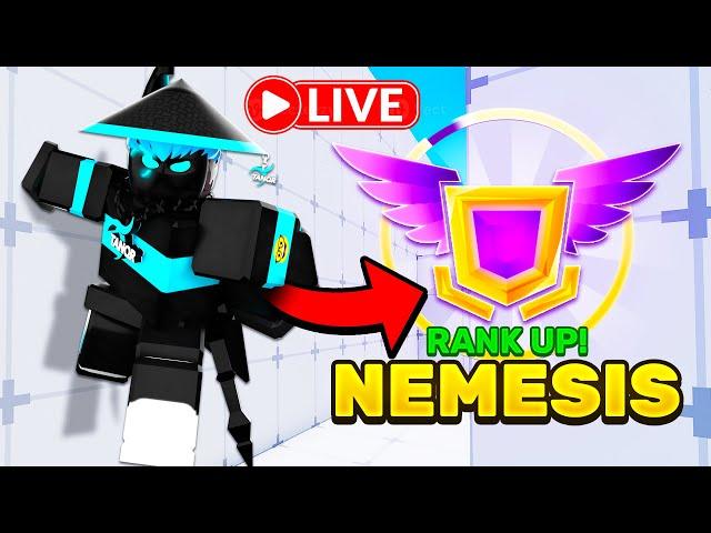 RIVALS RANKED GAMEPLAY LIVE! (Reaching nemesis rank)