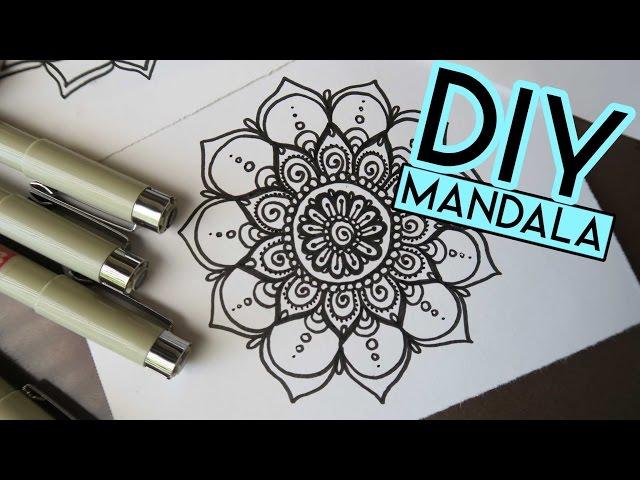 How to Draw a MANDALA