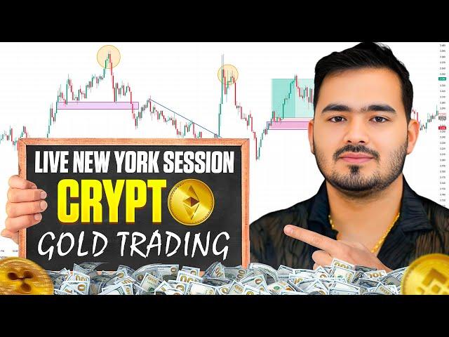 Crypto & Gold Live Trading || 28 May || The Trade Room -  Mayank Raj