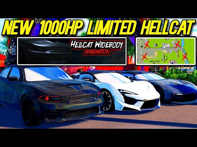 *NEW* LIMITED 1000HP CHARGER HELLCAT + HALLOWEEN EVENT IN JUPITER FLORIDA!