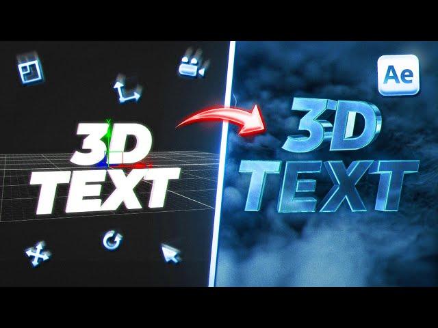 How to Make Realistic 3D Text in After Effects with Element 3D!! (Easy)