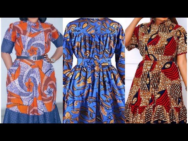 Latest and Stunning Ankara Dresses 2023 |  Ankara Midi Dress Styles  | African Fashion Styles