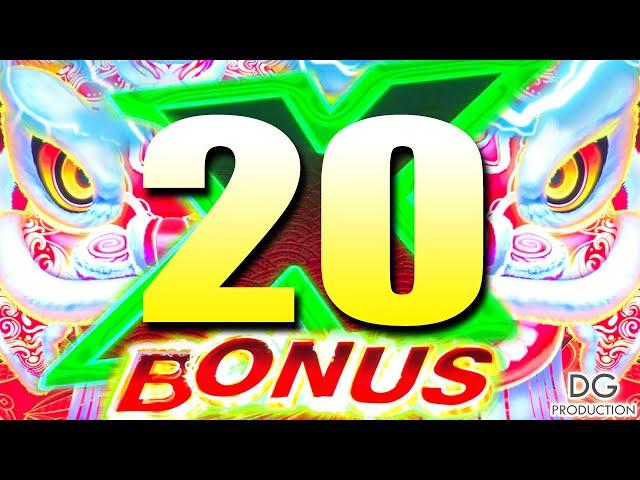 ⭐NEW⭐OMG! HUGE WIN BONUS 20X HONG HONG HUO HUO LINK SLOT MACHINE LAS VEGAS CASINO L&W (紅紅火火) 老虎機