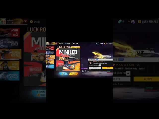 free gun screen review freefire ||