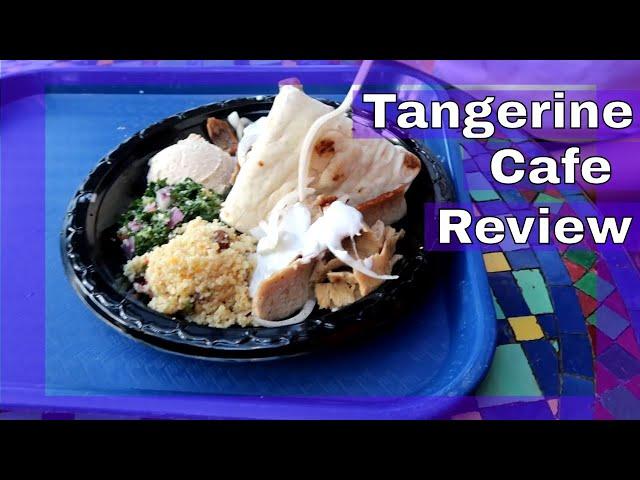 Tangerine Cafe Epcot | Shawarma Combo Platter Food Review (2018)