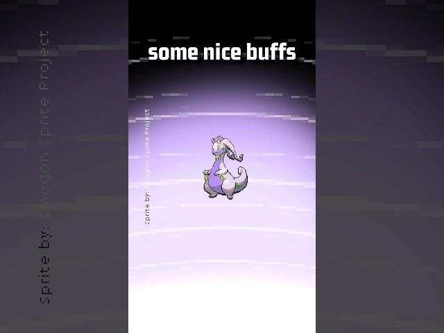 The Buff Goodra Deserved #shorts